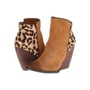 Very Volatile "Chatter" Leopard Booties
